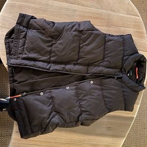 J Crew women's brown Excursion Quilted Down Vest